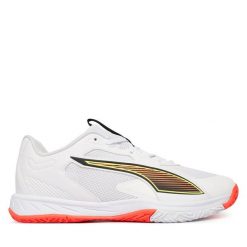Buty halowe Puma. Białe buty sportowe męskie Puma, bez wzorów, bez zapięcia. Za 399.99 zł.
