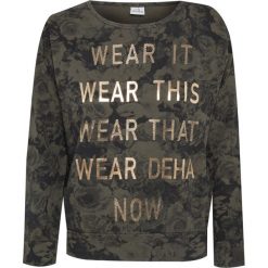 Bluza DEHA ACTIVE. Niebieskie bluzy damskie Deha, bez wzorów, bez ramiączek, bez kaptura. W wyprzedaży za 138.00 zł.
