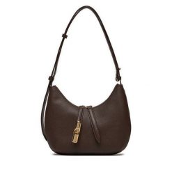 Torebka Furla. Brązowe listonoszki damskie Furla, bez wzorów, bez dodatków. Za 959.99 zł.
