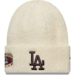 Czapka zimowa New Era Mlb Ws Los Angeles Dodgers light tan/cream/dark auburn. Brązowe czapki męskie New Era, na zimę, bez wzorów. Za 139.99 zł.