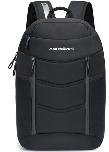 Plecak Aspensport Plecak 22 L Czarny. Czarne plecaki męskie Aspen, bez wzorów, z materiału, eleganckie. Za 106.19 zł.