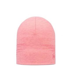 Czapka BUFF DRYFLX BEANIE SOLID. Czerwone czapki damskie Buff, na zimę, bez wzorów, sportowe. W wyprzedaży za 90.93 zł.