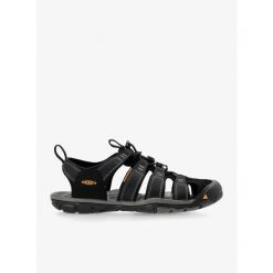 Sandały męskie Keen Clearwater CNX. Czarne buty zimowe męskie Keen, bez wzorów, bez obcasa, bez zapięcia. Za 366.99 zł.