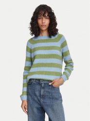 Weekend Max Mara Sweter Ghiacci 2625366211 Niebieski Regular Fit. Niebieskie swetry nierozpinane damskie Weekend Max Mara, xs, bez wzorów, z wełny, bez kołnierzyka, bez ramiączek. Za 919.99 zł.