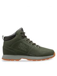 Helly Hansen Trekkingi Tsuga 12039 423 Zielony. Zielone botki męskie Helly Hansen, bez wzorów, z nubiku, bez obcasa, bez zapięcia. Za 379.99 zł.