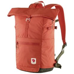Plecak High Coast Foldsack 24 - pomarańczowy. Brązowe plecaki męskie Fjällräven, bez wzorów, sportowe. Za 529.99 zł.