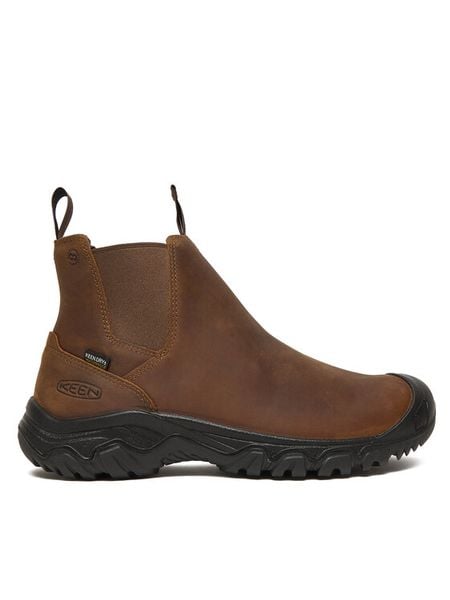 Keen Sztyblety Anchorage 1031166 Brązowy. Brązowe botki męskie Keen, bez wzorów, z nubiku, bez obcasa, bez zapięcia. Za 719.99 zł.