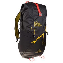 Plecak La Sportiva. Czarne plecaki męskie La Sportiva, bez wzorów, z materiału, klasyczne. Za 534.80 zł.