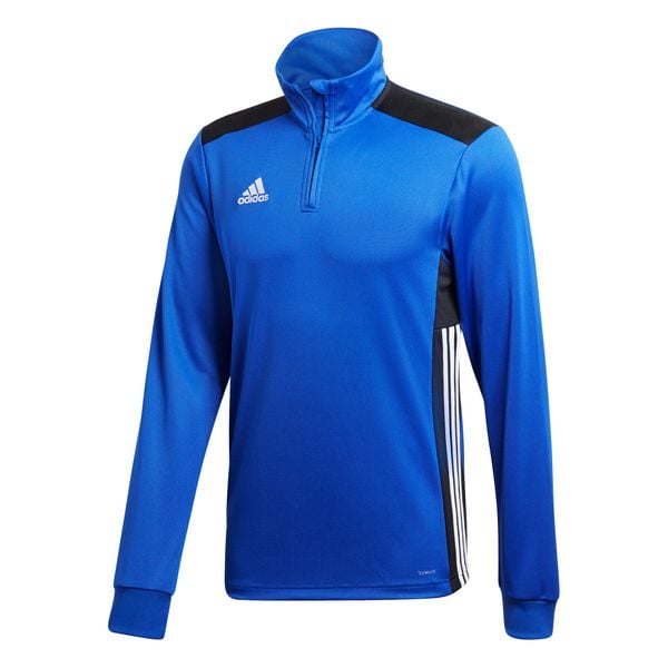 Regista 18 Training Bluza Piłkarska. Niebieskie bluzy męskie Adidas, xl, bez wzorów, sportowe, bez ramiączek, bez kaptura. Za 179.00 zł.