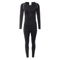 Bielizna termoaktywna Brugi 2RCG Nero - damska, komplet, Rozmiar S/M. Bielizna sportowa damska Brugi, m, bez wzorów, z dzianiny. Za 119.00 zł.