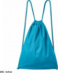 MALFINI Easygo 922 - ADLER - Plecak unisex, 195 g/m, 100% bawełna - turkus - UNI. uni. Plecaki męskie MALFINI, bez wzorów, z bawełny. Za 12.97 zł.