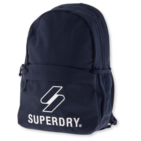 Plecak miejski Superdry Code Essential Montana. Niebieskie plecaki męskie Superdry, bez wzorów, z poliesteru. W wyprzedaży za 127.00 zł.