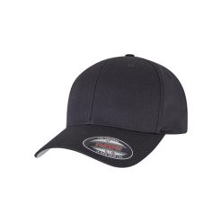 Czapka bejsbolówka Flexfit Wooly Combed. Brązowe czapki damskie FLEXFIT, bez wzorów, z bawełny, sportowe. Za 68.15 zł.