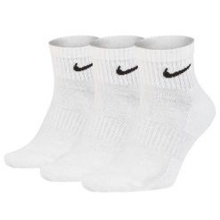 Skarpetki Nike Nike Codziennie Lekkie 100 Dorosłych. Białe skarpety męskie Nike, bez wzorów, z bawełny. Za 69.00 zł.