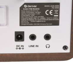 Radio DAB+/FM Denver DAB-30DW dark wood. Radia Denver. Za 193.54 zł.