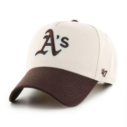 Brand `47 czapka z daszkiem Oakland Athletics Coop Sure Shot wielokolorowa. Czapki damskie 47 Brand, bez wzorów, z bawełny. Za 179.00 zł.