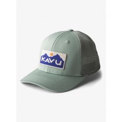 Czapka z daszkiem Kavu Above Standard - chinois green. Zielone czapki damskie KAVU, bez wzorów. Za 146.99 zł.