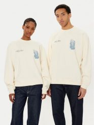 Filling Pieces Bluza Unisex Gardener 7459985 Écru Regular Fit. Bluzy męskie Filling Pieces, m, bez wzorów, z bawełny, bez ramiączek, bez kaptura. Za 339.99 zł.