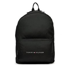Plecak Tommy Hilfiger. Czarne plecaki męskie Tommy Hilfiger, bez wzorów, sportowe. Za 299.99 zł.