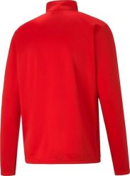 Puma Bluza męska Puma teamRISE Training Poly Jacket czerwona 657392 01 M. Czerwone bluzy męskie Puma, m, bez wzorów, bez ramiączek, bez kaptura. Za 171.72 zł.