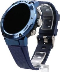 Nowy Smartwatch GlacierX Ceres Blue GX-CN28. Niebieskie zegarki smartwatch GlacierX, bez wzorów. Za 255.68 zł.