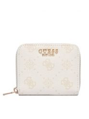 Guess Portfel Emelie Logo SWGP99 28137 Kremowy. Białe portfele damskie Guess, ze skóry. Za 192.99 zł.