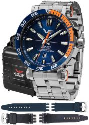 Zegarek męski Vostok Europe NH35A-575A715B srebrny. Szare zegarki męskie Vostok Europe, bez wzorów, srebrne. Za 7,307.31 zł.