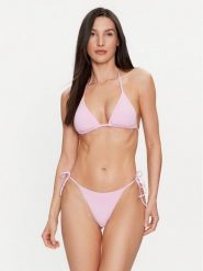 Emporio Armani Bikini 262740 4R306 00070 Różowy. Czerwone bikini Emporio Armani, bez wzorów, z syntetyku. Za 299.99 zł.