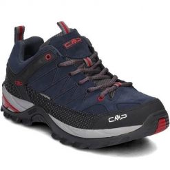 Buty trekkingowe męskie CMP Rigel. Czarne trekkingi męskie CMP, z materiału, bez zapięcia. Za 622.00 zł.