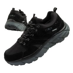 Buty trekkingowe sportowe wodoodporne męskie CMP Kamsel Low. Czarne buty sportowe męskie CMP, bez zapięcia. Za 269.95 zł.