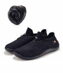 SH5003M Buty męskie barefoot merino czarny/czarny 45. Czarne buty sportowe męskie Spokey, bez wzorów, bez zapięcia. Za 391.00 zł.