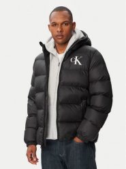 Calvin Klein Jeans Kurtka zimowa LV04RG513G Czarny Regular Fit. Czarne kurtki męskie Calvin Klein Jeans, na zimę, m, bez wzorów, z jeansu, bez kaptura. Za 849.99 zł.