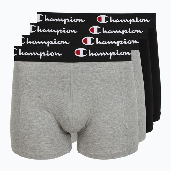 Bokserki męskie Champion Trunk Knit. Szare bokserki męskie Champion, bez wzorów, z bawełny. Za 88.99 zł.