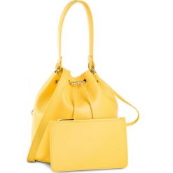 Torebka FURLA - Corona 1021608 B BUX9 Q26 Calendula. Żółte torebki do ręki damskie Furla, bez wzorów, ze skóry, bez dodatków. Za 1,425.00 zł.