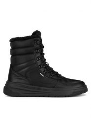 MEXX Trzewiki MI001010943M Czarny. Czarne botki męskie Mexx, bez wzorów, z materiału, bez obcasa, bez zapięcia. Za 399.99 zł.