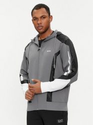 Boss Bluza Saggon 50504895 Szary Relaxed Fit. Szare bluzy męskie Boss, m, bez wzorów, z bawełny, bez ramiączek, bez kaptura. W wyprzedaży za 959.99 zł.