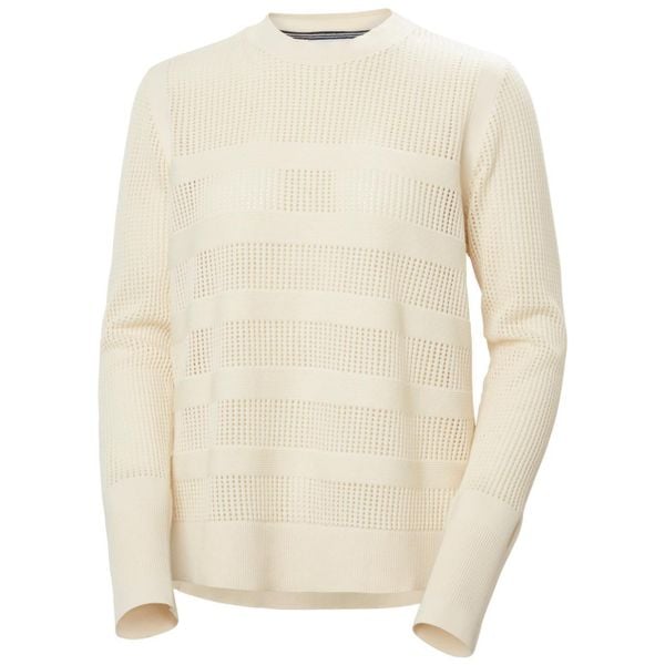 Bluza damska Helly Hansen Salt. Niebieskie bluzy damskie Helly Hansen, m, w ażurowe wzory, z bawełny, klasyczne, bez ramiączek, bez kaptura. Za 499.00 zł.
