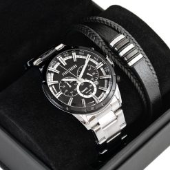 Zegarek Paul Lorens Zegarek męski Paul Lorens -LUXURY-13605B-1C1 + bransoletka Pacific. Zegarki męskie Paul Lorens, bez wzorów. Za 297.00 zł.