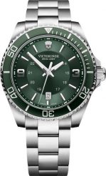 Zegarek Victorinox Zegarek męski Victorinox 241934 srebrny. Szare zegarki męskie VICTORINOX, bez wzorów, srebrne. Za 2,331.00 zł.