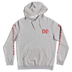 Bluza turystyczna męska DC Shoes Heather. Szare bluzy męskie DC Shoes, m, bez wzorów, z bawełny, sportowe, bez ramiączek, bez kaptura. Za 102.00 zł.
