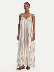 Eleh Sukienka letnia SS260133 Écru Relaxed Fit. Sukienki damskie Eleh, na lato, bez wzorów, z wiskozy, bez kołnierzyka, bez ramiączek. Za 629.99 zł.