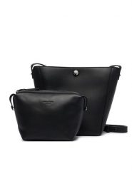 Weekend Max Mara Torebka Kadonna 2625516075 Czarny. Czarne listonoszki damskie Weekend Max Mara, bez wzorów, ze skóry, bez dodatków. Za 1,739.00 zł.