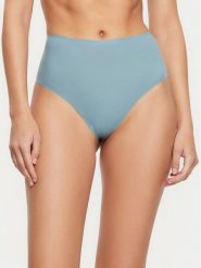 Chantelle Figi brazylijskie z wysokim stanem Soft Stretch C10690 Szary. Szare majtki damskie Chantelle, z syntetyku. Za 69.99 zł.