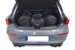 Torby Do Bagażnika Cupra Leon Hatchback 2021+ 4Szt Kjust. Czarne torby podróżne damskie KJUST, bez wzorów, z kauczuku. Za 1,153.00 zł.
