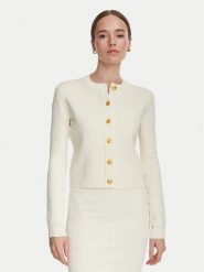 Marciano Guess Kardigan G6YR03 Z1015 Kremowy Slim Fit. Białe kardigany damskie Marciano Guess, xs, z aplikacjami, z wiskozy, bez kołnierzyka. Za 689.99 zł.