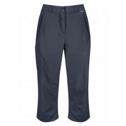 Capri Damskie Chaska II. Niebieskie spodnie sportowe damskie Regatta, bez wzorów, sportowe, trekkingowe. Za 74.99 zł.