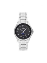 Casio Zegarek MTP-M110D-1AVER Srebrny. Szare, analogowe zegarki męskie Casio, bez wzorów, srebrne. Za 649.00 zł.