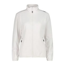 Bluza damska turystyczna CMP 35G6406. Białe bluzy damskie CMP, na wiosnę, bez wzorów, z materiału, bez ramiączek, z kapturem. Za 331.30 zł.
