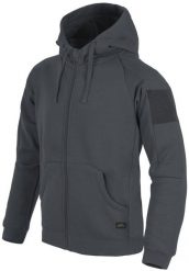Helikon-Tex Bluza Urban Tactical Hoodie Lite (FullZip)® - Szar. Bluzy męskie HELIKON-TEX, m, bez wzorów, bez ramiączek, bez kaptura. Za 200.70 zł.