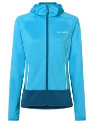 Kurtka polarowa damska Tekoa II. Niebieskie kurtki sportowe damskie Vaude, uniwersalny, bez wzorów, z dzianiny, bez ramiączek, bez kaptura, snowboardowy. Za 429.00 zł.